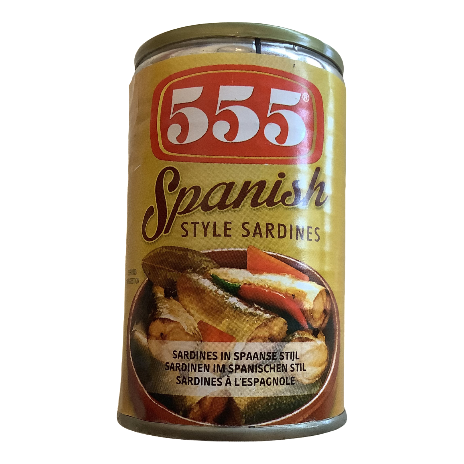 555 Spanish Style Sardines 155g