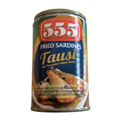 555 Fried Sardines  TAUSI 155g