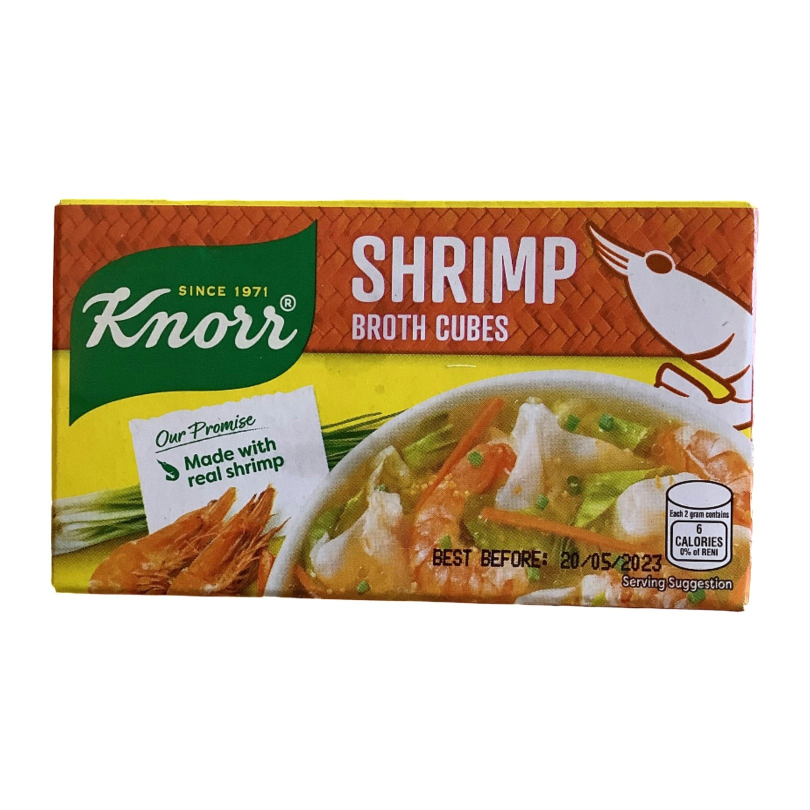 Knorr Shrimp Broth Cube 60g