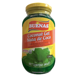 Buenas Coconut Gel Nata de Coco Green 340g