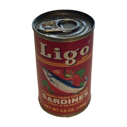 Ligo Sardines in Tomato Sauce CHILI ADDED 155g