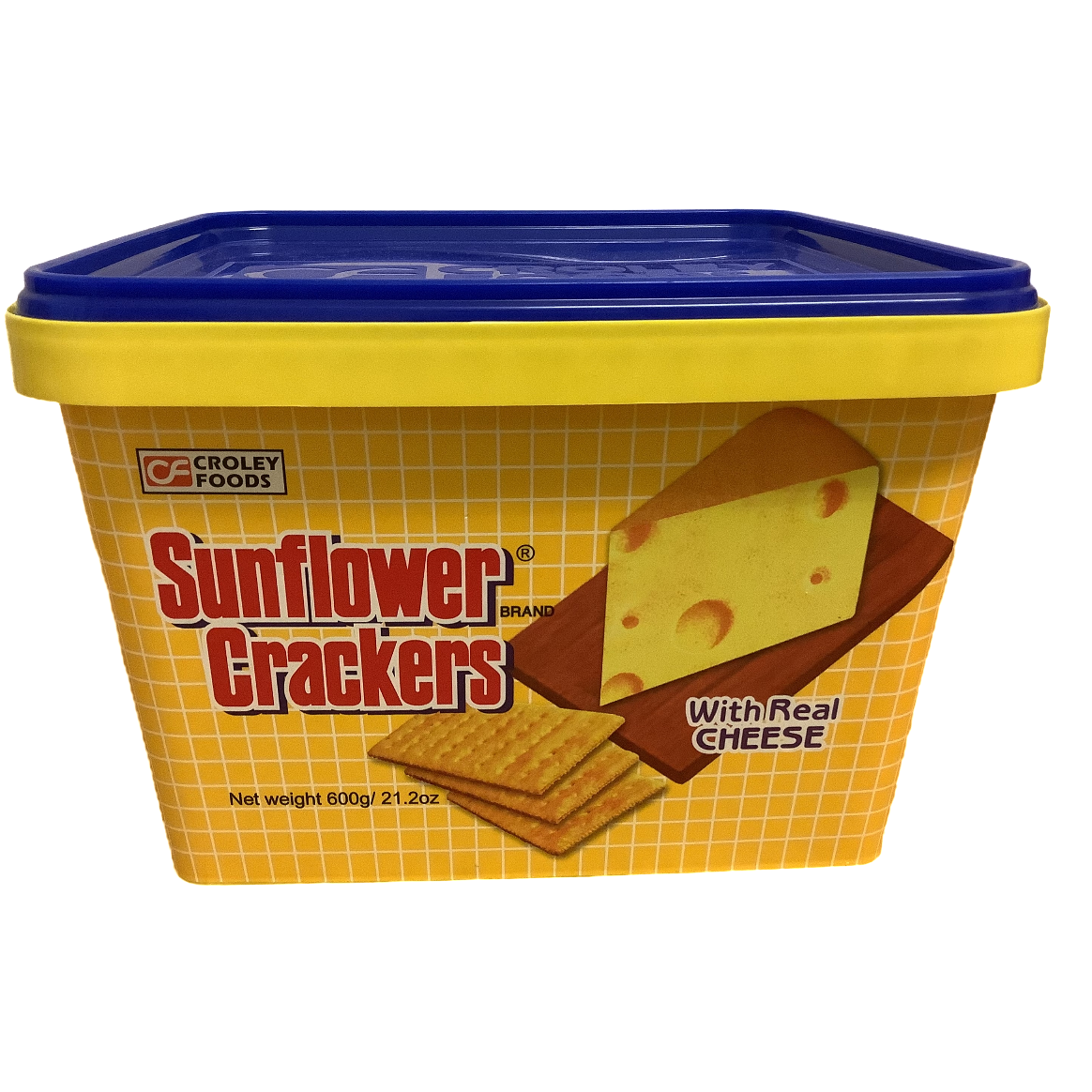 Sunflower Crackers  with Real Cheese 600g