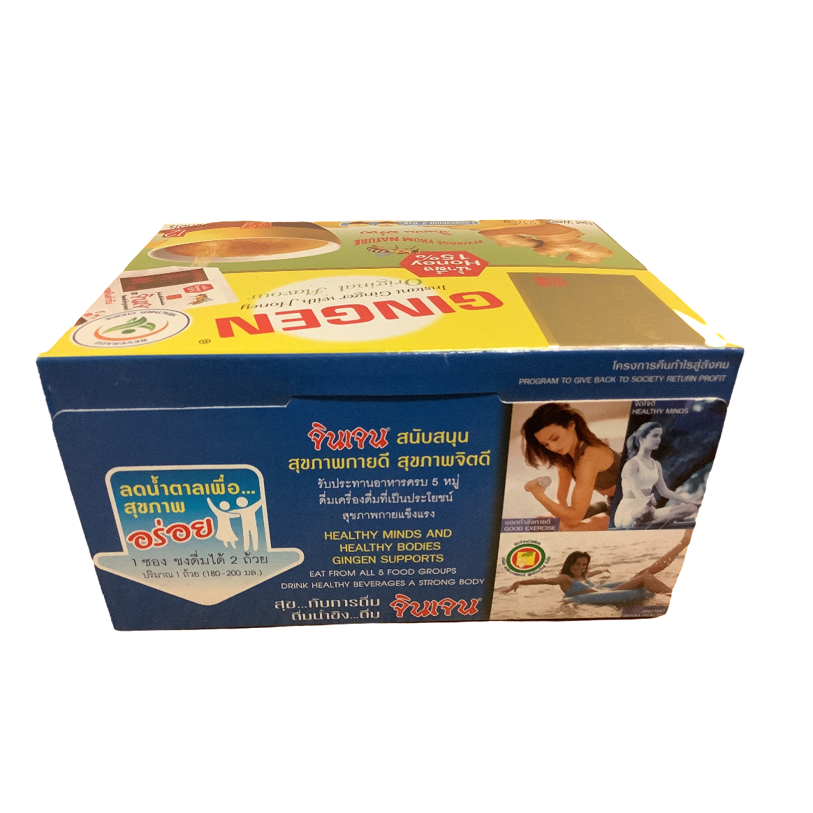 GINGEN Instant Ginger with Honey  216g original flavor