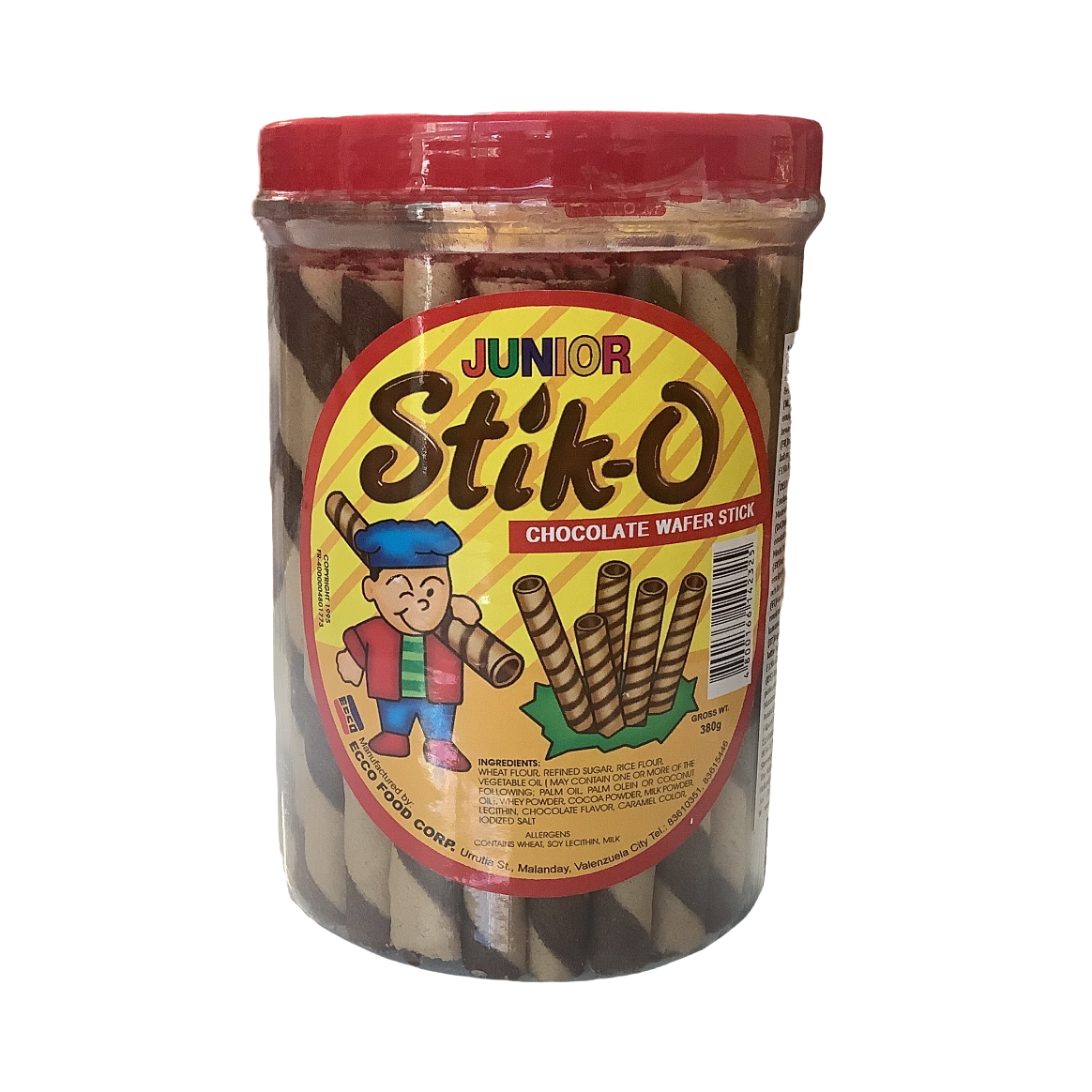 JUNIOR STik-O CHOCOLATE wafer Stick  380g