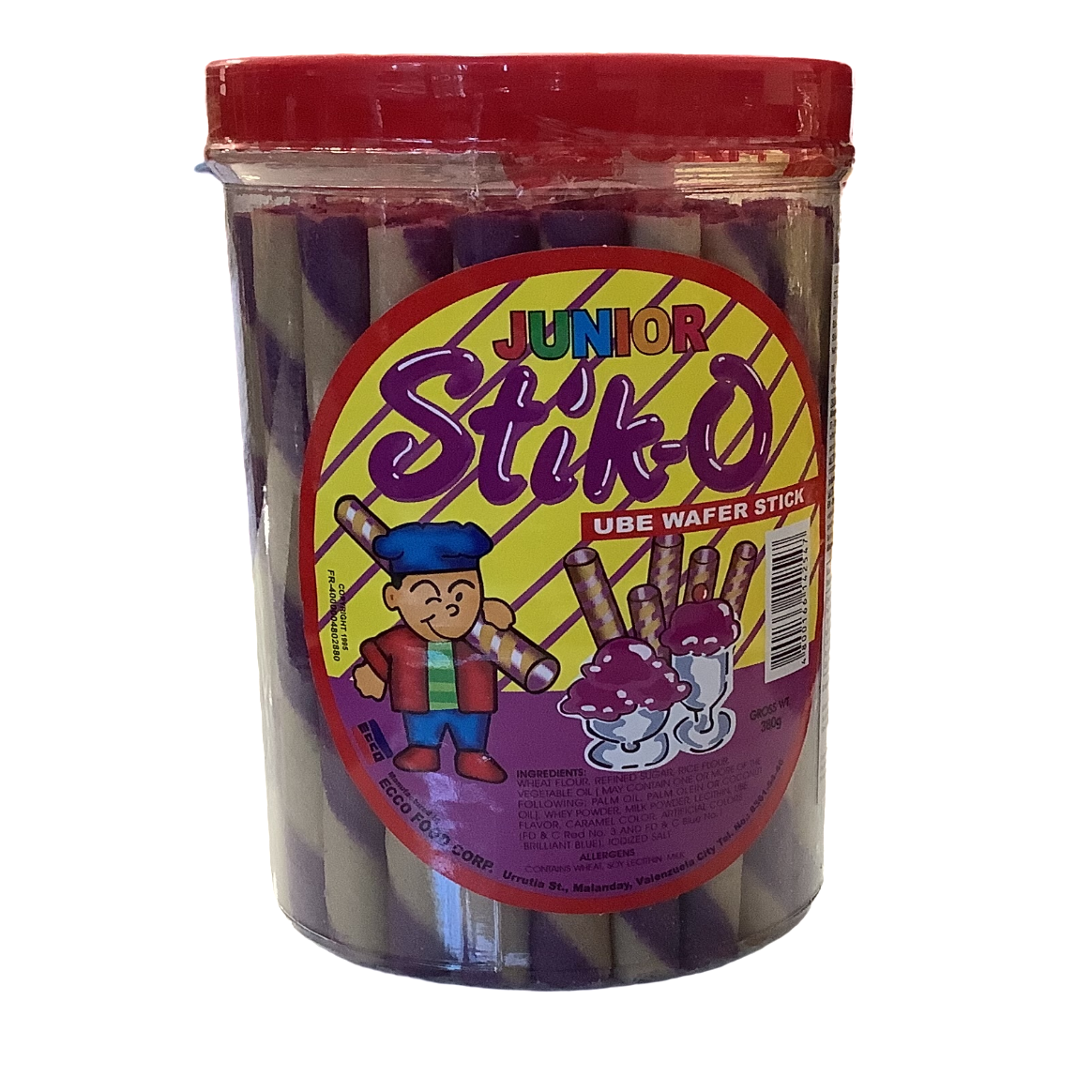 JUNIOR STik-O UBE wafer Stick  380g