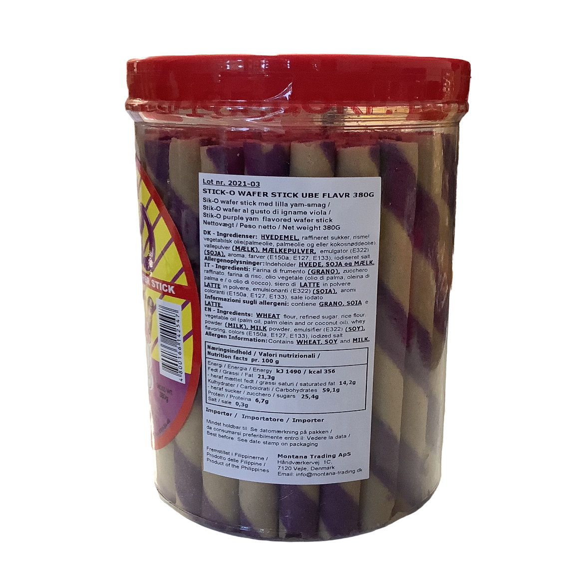 JUNIOR STik-O UBE wafer Stick  380g