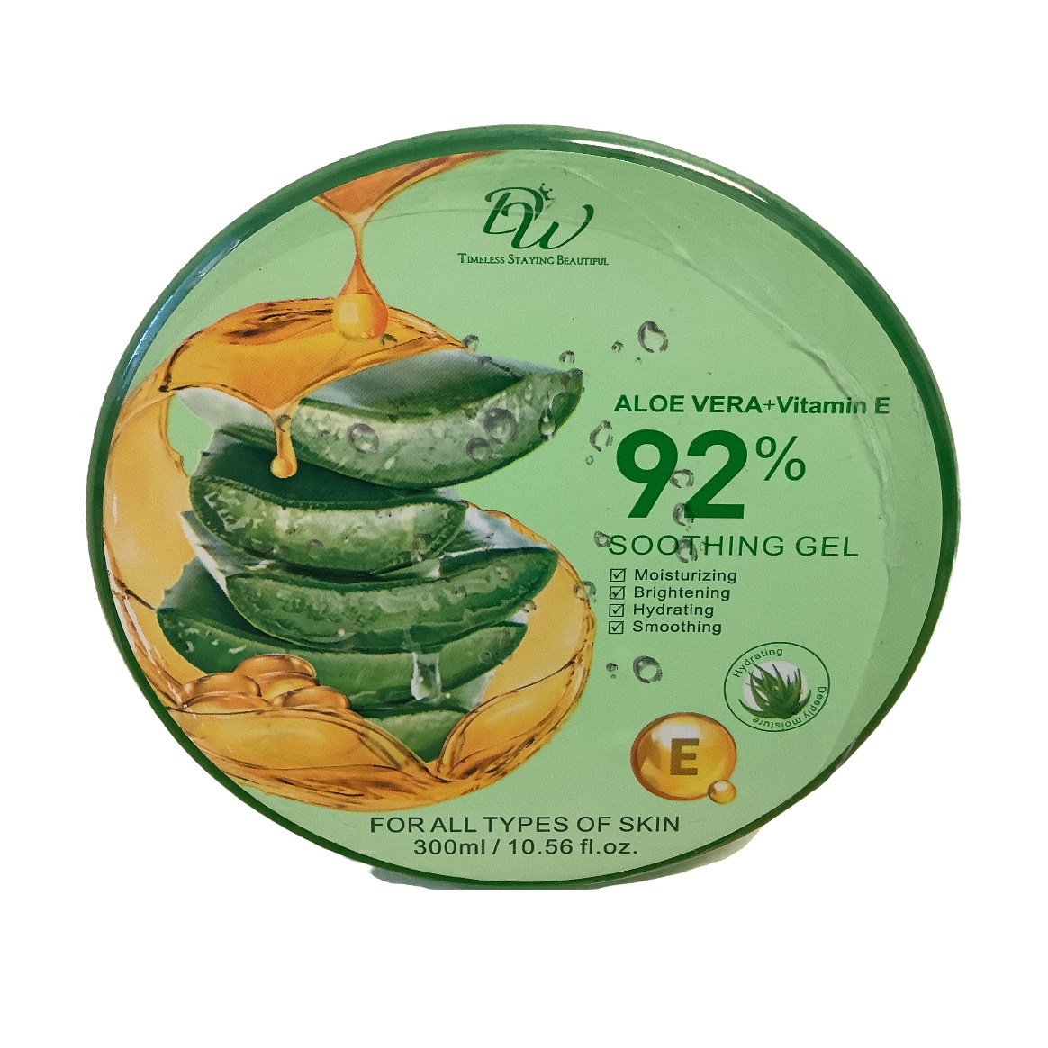 Aloe vera + vitamin E 92% SOOTHING GEL 300ml