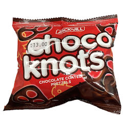 Choco Knots chocolate coated