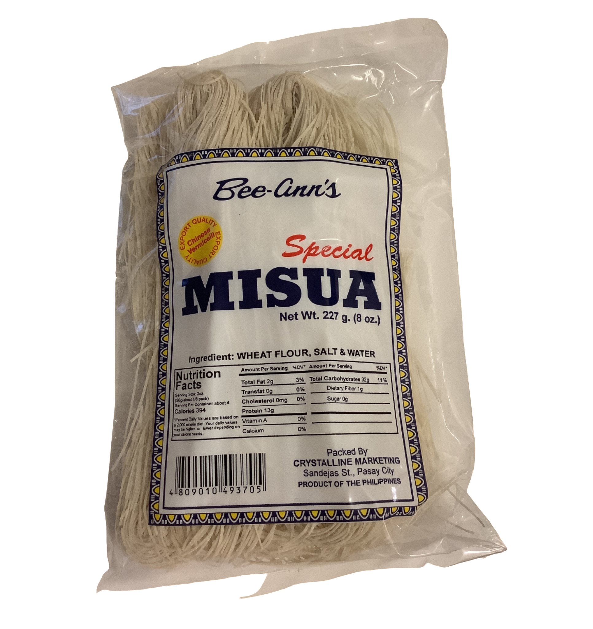 Bee-ann`s Special Misua net wt.227g