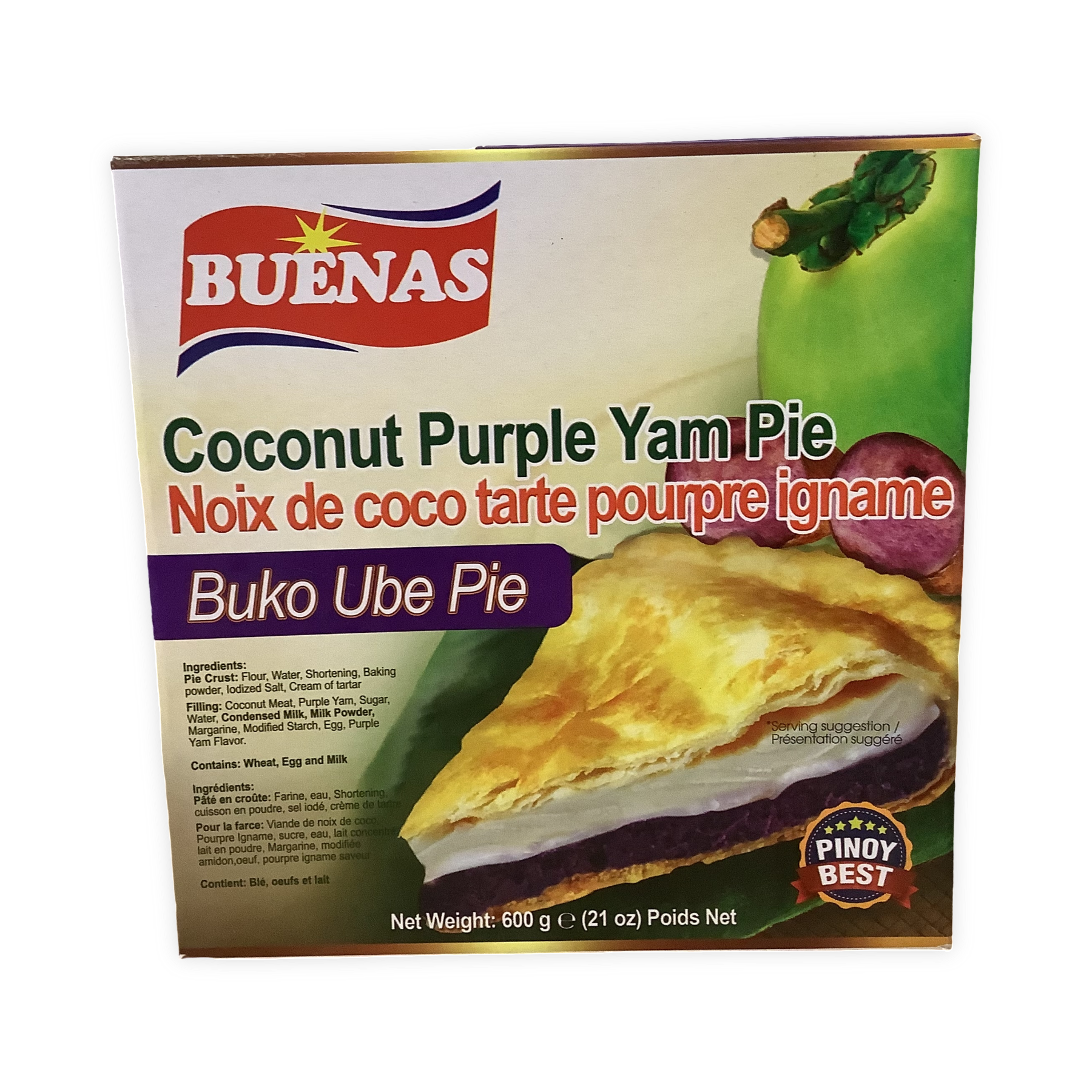 Buko pie ube (for pick up only)