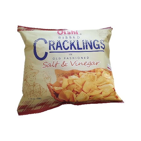 Oishi Cracklings Salt & Vinegar