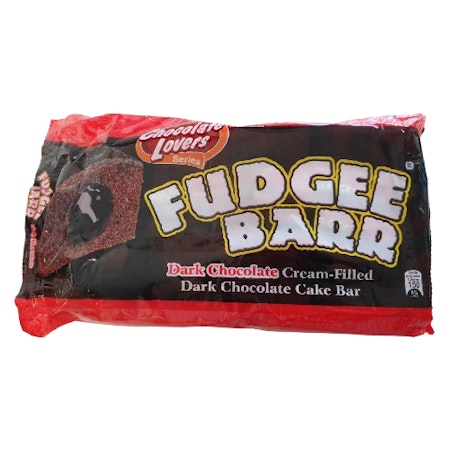 Fudgee bar Flavor DARK CHOCOLATE  cream-filled Chocolate Cake bar