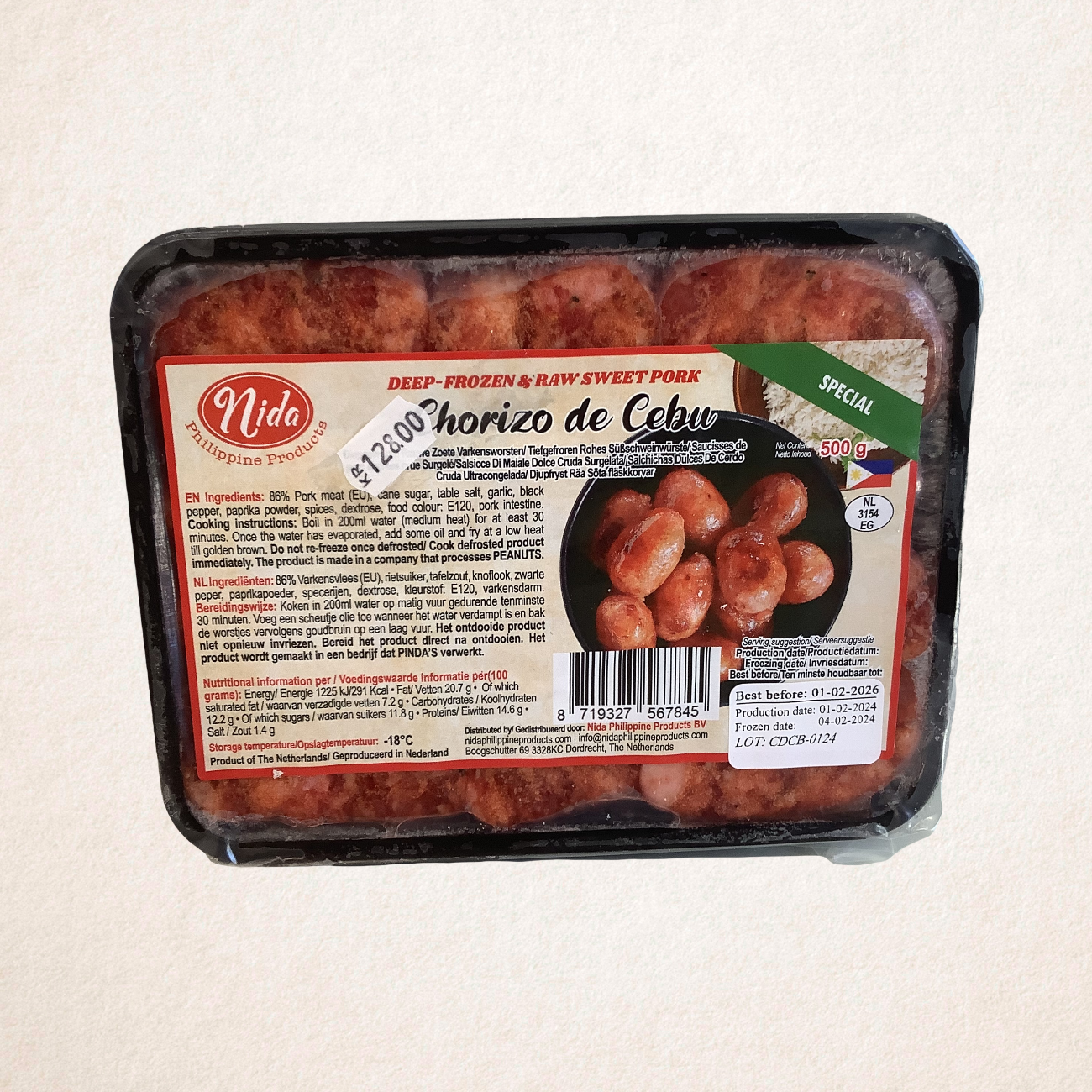 NIDA Chorizo DE Cebu (pick up only)