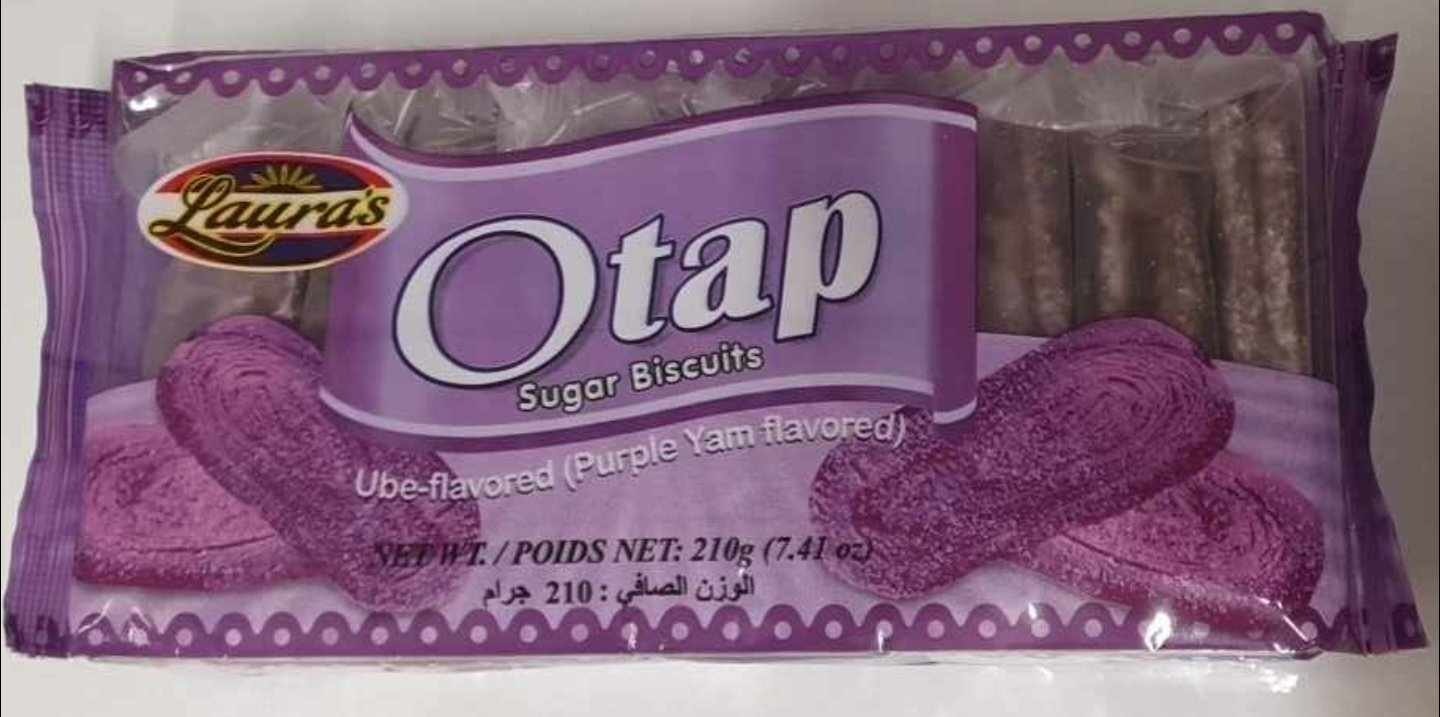 Otap ube-flavored (Purple Yam Flavored) 210g