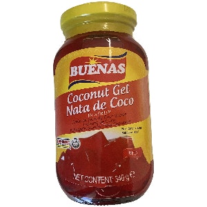 Buenas Coconut Gel Nata de Coco Red 340g
