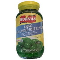 Buenas kaong green candied fruit in syrup