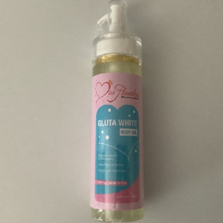 Miss flawless gluta white body oil 150ml