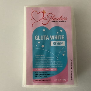Miss flawless gluta white soap 150g