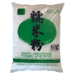 White glutinous rice floor