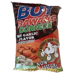 Boy bawang cornick hot garlic flavor 90g