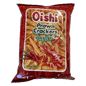 Oishi Prawn Crackers spicy Flavor 90g