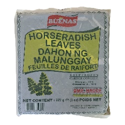 Buenas horseradish leaves 227g (pick up only)