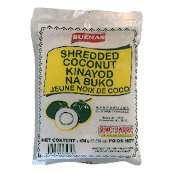 Buenas shredded coconut kinayod na buko 454g (pick up only)
