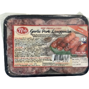 Garlic pork longganisa special 500g (pick up only)