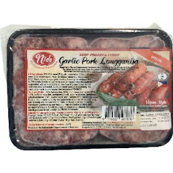 Garlic pork longganisa special 500g (pick up only)