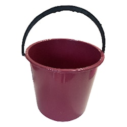 Red water pail 10 liters
