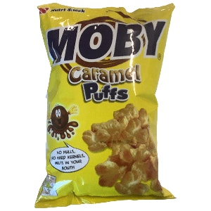 Moby caramel puffs