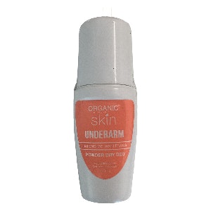 Organic skin underarm powder dry deo