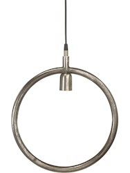 Circle Taklampa Råsilver 35cm