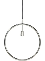 Circle taklampa Krom 45cm