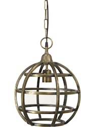 Bristol Taklampa Råmässing 30cm