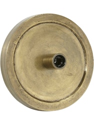 Point tak/vägg Råmässing 30cm