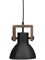 Ashby Single fönste Pale Black Zinc 19cm