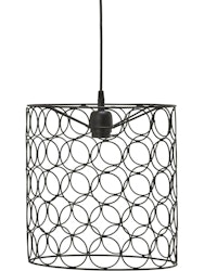 Ring taklampa Matt black 30cm