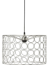 Ring taklampa Krom 40cm