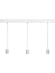 Line 3 ceiling light Rectang, white 80cm