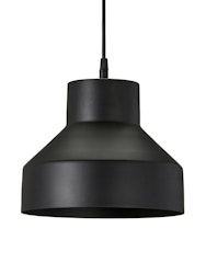 Solo taklampa Matt svart 26cm