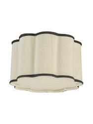Judy plafond Natur/svart 35cm