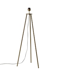 Base golv tripod Antikmässing 105cm