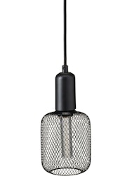 Grid fönsterlampa Svart, 10cm