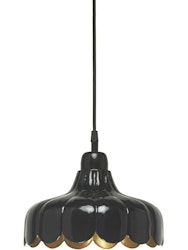 Wells tak/fönsterlam Svart/guld 24cm