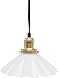 August Fönsterlampa Opal veckad 25cm