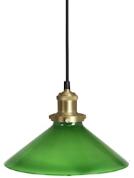 August Fönsterlampa Grön 25cm