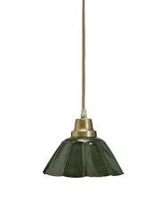 Ester fönsterlampa Mörkgrön 17cm
