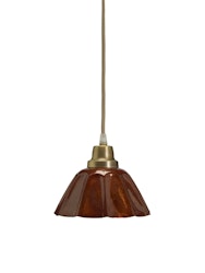 Ester fönsterlampa Terracotta 17cm