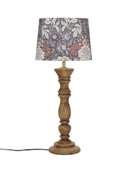Lodge bordslampa Dahlia Brun